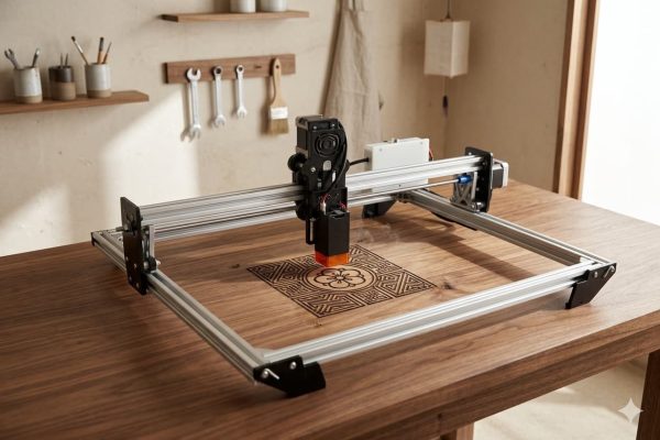 SteelEtch 40W Laser Cutting & Engraving Machine 500*500mm size