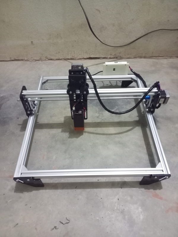 SteelEtch 40W Laser Cutting & Engraving Machine 500*500mm size