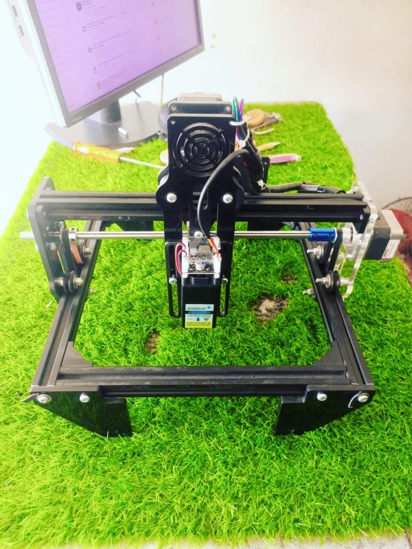 SteelEtch 20W Mini Portable Laser Engraving Machine (300×300mm)