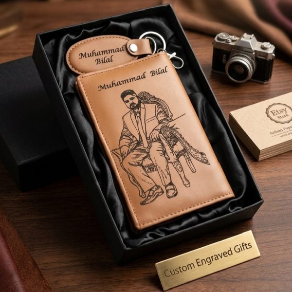 WhatsApp Image 2026-06-20 at 8.13.08 AM Men's Long Wallet – Customized Engraving Personalized Leather Wallet