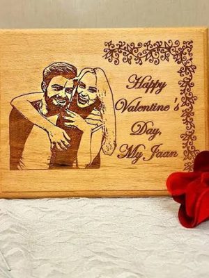 Customized Engraved Wooden Frame | Personalized Photo Frame Gift